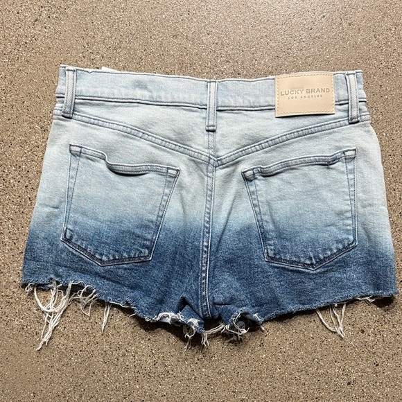 Lucky Women's Light Blue Ombre Jean Shorts - Picture 2 of 5